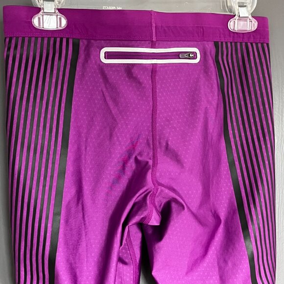 NWT Nike Power Speed Running Capris Tights Cosmic Purple Women's Medium M 801694 - Picture 5 of 14